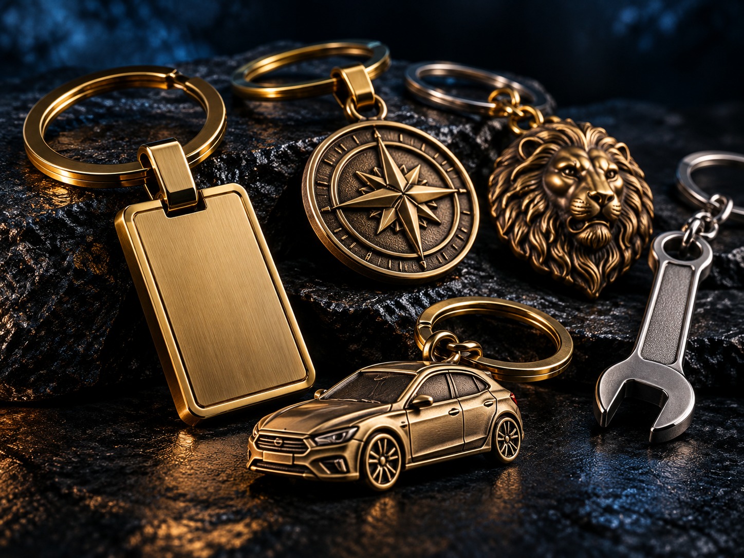 Chaveiros metálicos personalizados